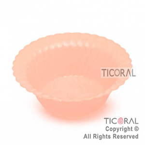 BOWL HS4888 CLASSIC PLAST DURAZNO x 6
